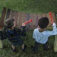 Percutions xylophone exterieur